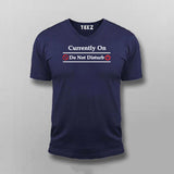 Do Not Disturb Men's Tee - Focused Mode Activated