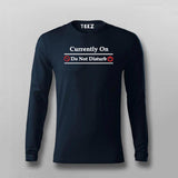 Do Not Disturb Men's Tee - Focused Mode Activated