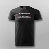 Do Not Disturb Men's Tee - Focused Mode Activated