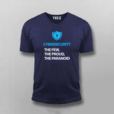 Cyber Security The Few, The Proud, The Paranoid T-shirt For Men