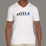 Cyclution Men's v neck T-shirt online india