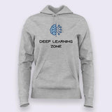 Deep Learning Zone hoodie  For Women