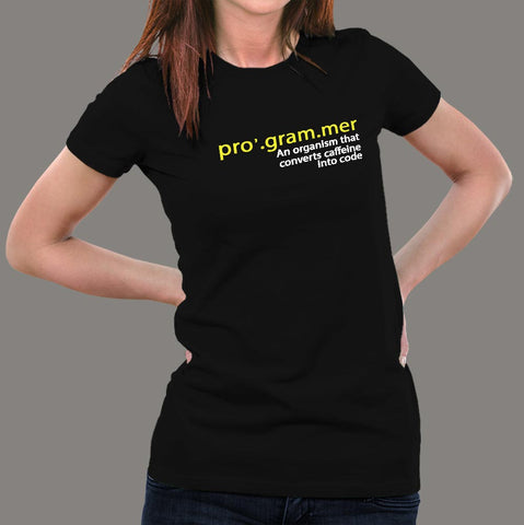 Definition of programmer Women's T-Shirt online india
