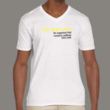Definition of programmer Men's V Neck T-Shirt online india