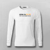 Depend On No One Only You Can Ensure You Win T-shirt For Men