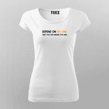 Depend On No One Only You Can Ensure You Win T-Shirt For Women