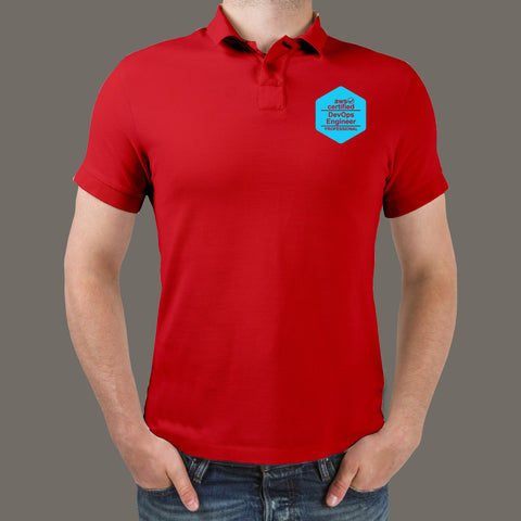 Devops Engineer Professional polo T-Shirt For Men
