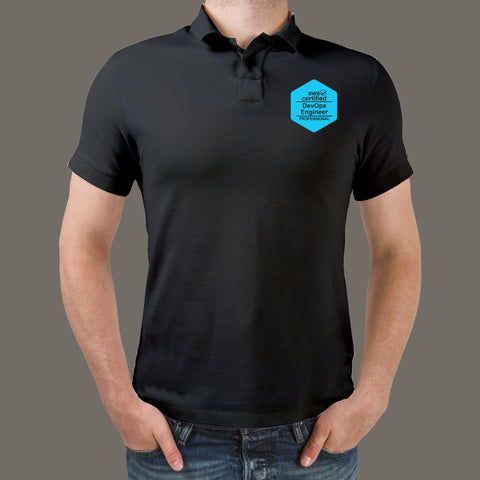 Devops Engineer Professional polo T-Shirt For Men