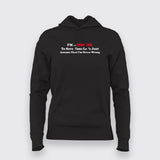 I Am A Doctor Funny Hoodie For Women Online India