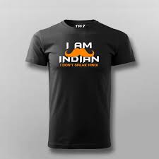 Buy This I'm An Indian I Don't Speak Hindi Offer  Men's T-Shirt