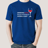 wine lover t-shirt india