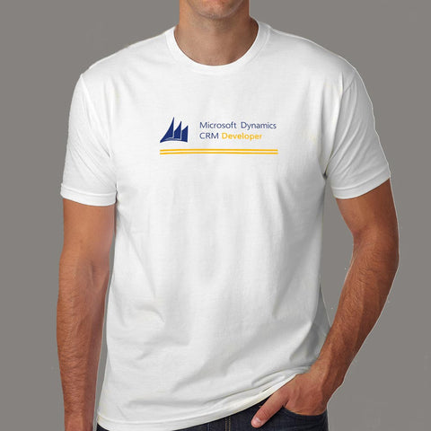 Microsoft Dynamics CRM Developer Men’s Profession T-Shirt Online India