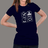 Eat Sleep Pray Repeat Christian Lover T-Shirt For Women