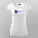 Fedora Logo T-Shirt For Women