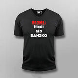 Filipino Statement - Babala Hindi Ako Bangko Hindi T-shirt For Men