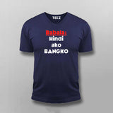 Filipino Statement - Babala Hindi Ako Bangko Hindi T-shirt For Men