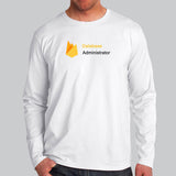 Firebase Database Administrator Men’s Full Sleeve T-Shirt India