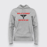 fireflies when lost in darkness Hoodies For Women