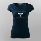 fireflies when lost in darkness T-Shirt For Women