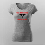 fireflies when lost in darkness T-Shirt For Women