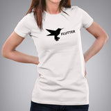 Flutter Bird T-Shirts for Women's