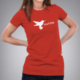 Flutter Bird T-Shirts for Women's online india