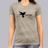 Flutter Bird T-Shirts for Women's