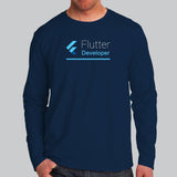 Flutter Developer Men’s Profession T-Shirt