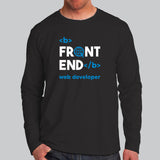 Front End Web Developer Full Sleeve For Men India