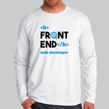 Front End Web Developer Full Sleeve For Men Online