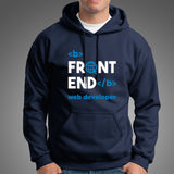 Front End Web Developer Hoodie For Men India