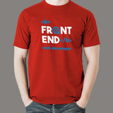 Front End Web Developer T-Shirt For Men India