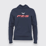 FZ-S Yamaha Logo Biker T-Shirt For Women