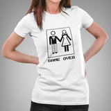 Game Over After Marriage - Women's T-shirt