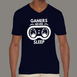 Gamer's Never Sleep - Men's T-Shirt