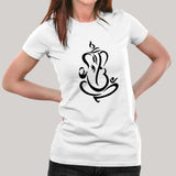 Ganesh Line Art Women's T-shirt