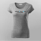 Getting Paid 12 Times In 365 Days Is Not My Destiny  T-Shirt For Women