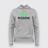 Gone Phishing Hoodies For Women