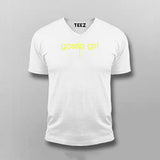 Gossip Girl TV Series V-neck T-shirt For Men Online India