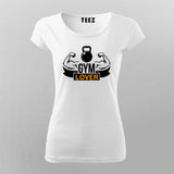 Gym Lover T-shirt For Women Online Teez 