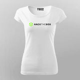 Hack The box Hacker T-shirt For Women