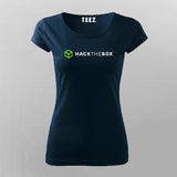 Hack The box Hacker T-shirt For Women