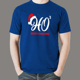 HO HO HO Santa's Laugh Men's Christmas T-shirt India