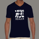 Hug Dealer Men's attitude v neck T-shirt online india