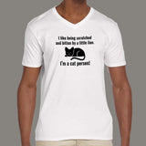 I'm a Cat Person Men's v neck T-shirt online india