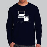 I'm a Purrgrammer T-Shirt For Men