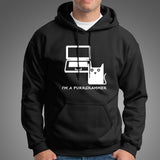 I'm a Purrgrammer Hoodie For Men Online India
