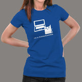 I'm a Purrgrammer Women's Tee - Code & Cats Combo