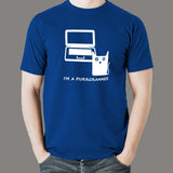 I'm a Purrgrammer T-Shirt For Men