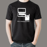 I'm a Purrgrammer T-Shirt For Men